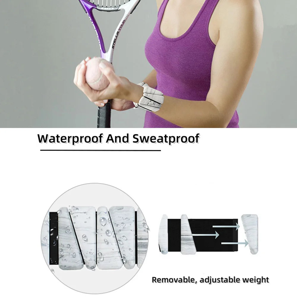 1/2lbs Yoga Wrist Weight Exercise Adjustable Ankle